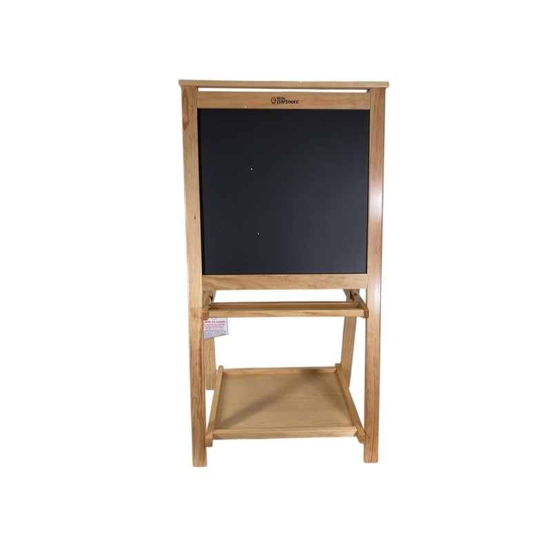 Little Partners Folding Artist EZ Easel, Natural