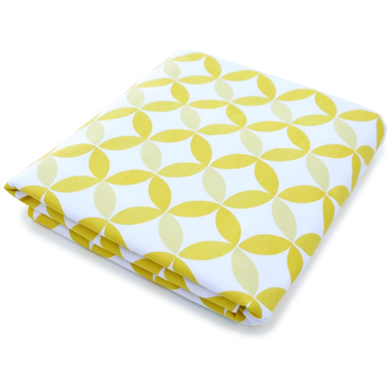 Spot On Square Tops Organic Fitted Crib Sheet – Yellow
