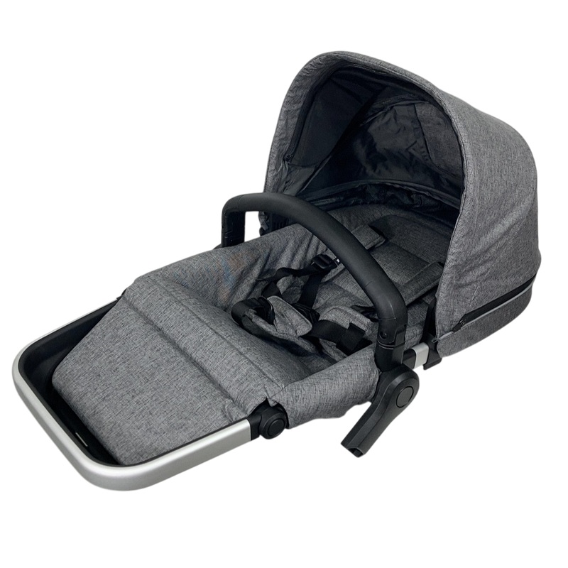 Thule Sleek Sibling Seat, Aluminum, Grey Melange, 2024