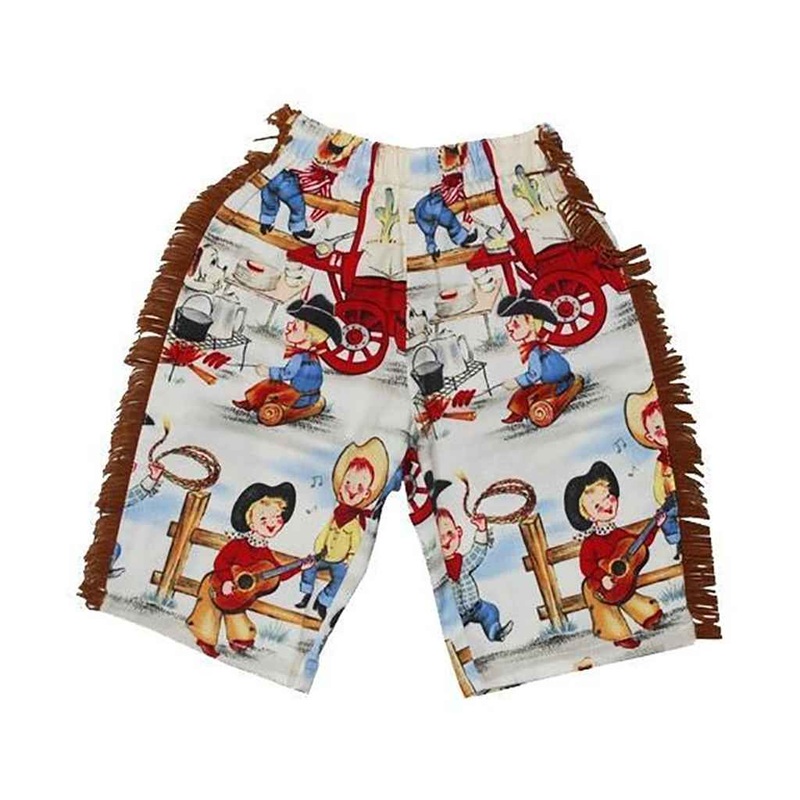 Chuckwagon Gang Infant Toddler Boy Print Pant