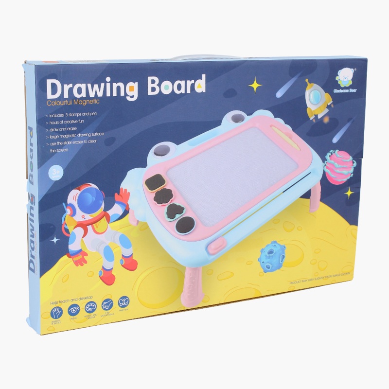 Colorful Magnetic Drawing Board  Pink & Light Blue