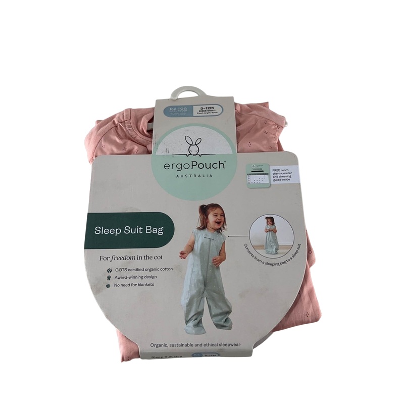 ErgoPouch Sleep Suit Bag .3 TOG, 3-12 months, Berries