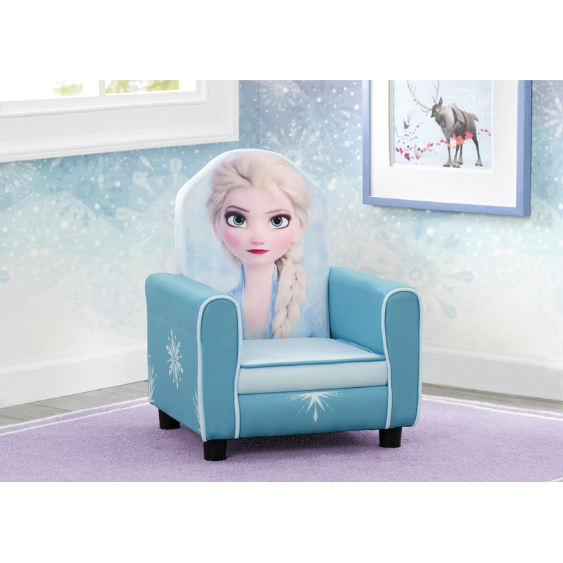 Frozen II Elsa Figural Upholstered Kids Chair