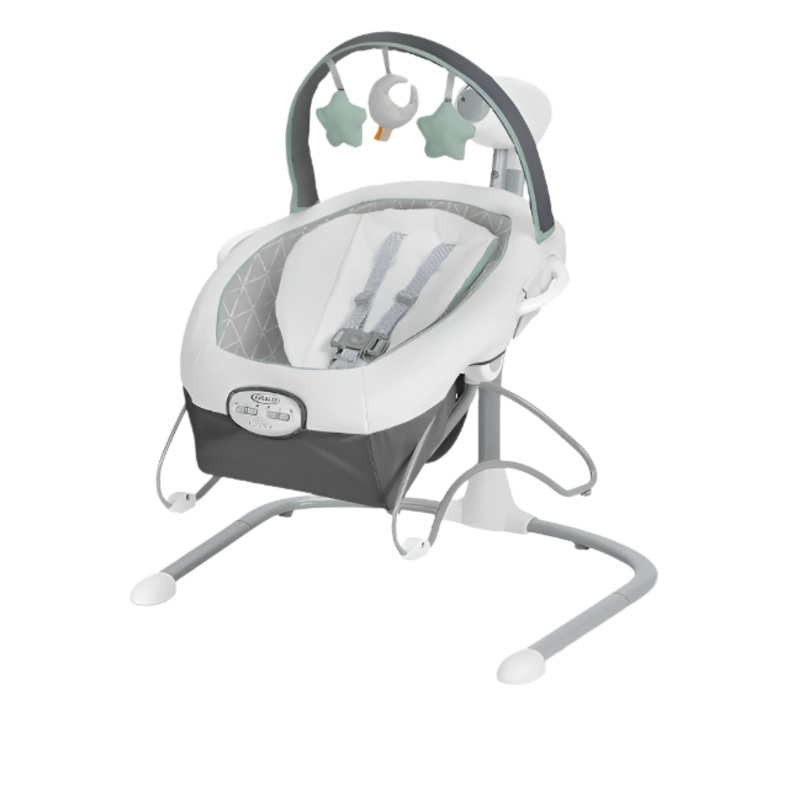 Graco Soothe ‘n Sway LX Swing with Portable Bouncer, Derby Fashion
