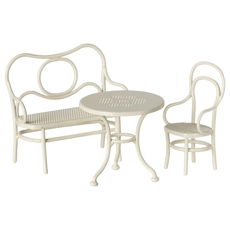 Maileg Mouse Cafe Set, Small – Off White