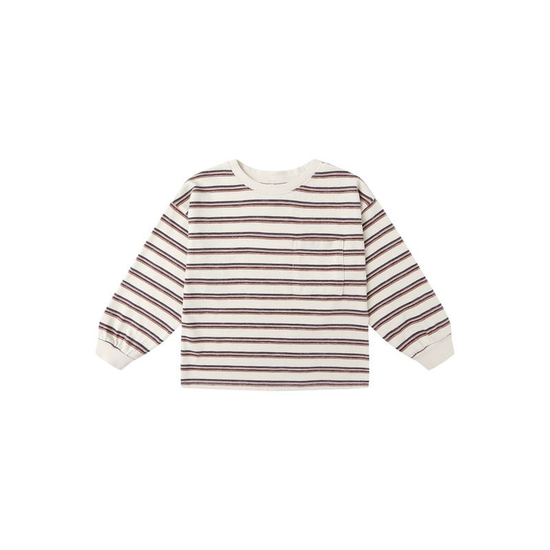 Rylee + Cru Relaxed Long Sleeve Tee – Vintage Stripe