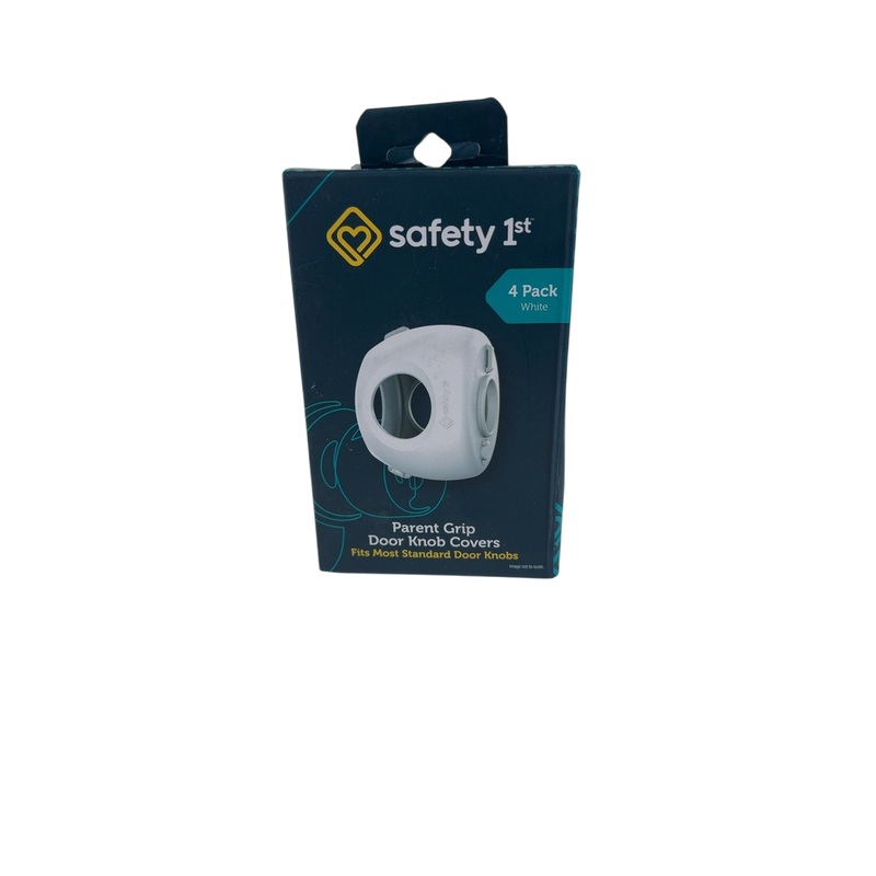 Safety 1st Grip And Twist Door Knob Covers, White, 4 Pack