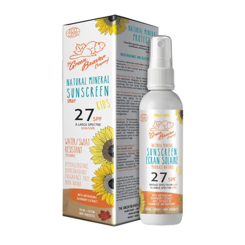 Organic SPF 27 SPRAY Sun Kids
