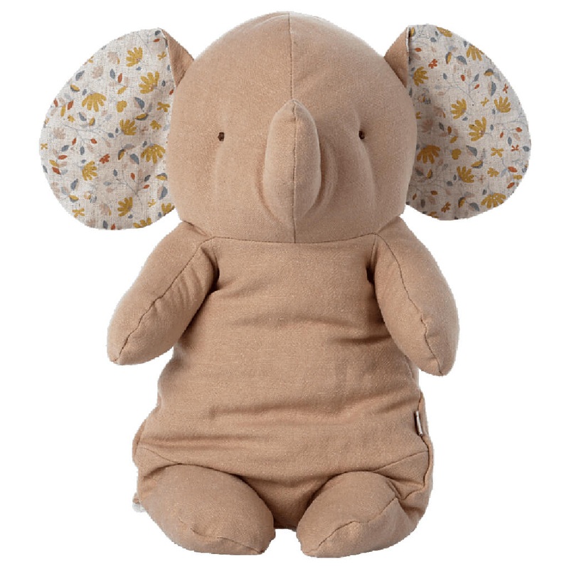 Safari Friends Medium Elephant Plush Toy Powder