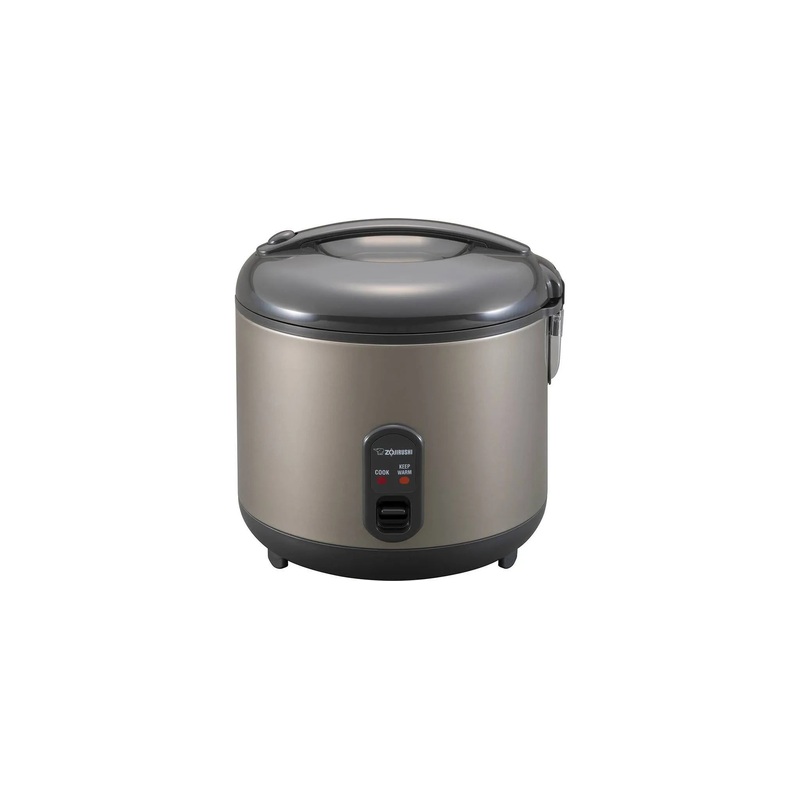 10-Cup Automatic Rice Cooker & Warmer – Gray