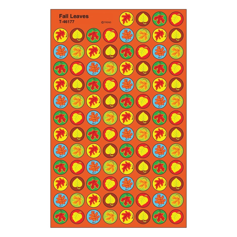 Fall Leaves superSpots Stickers