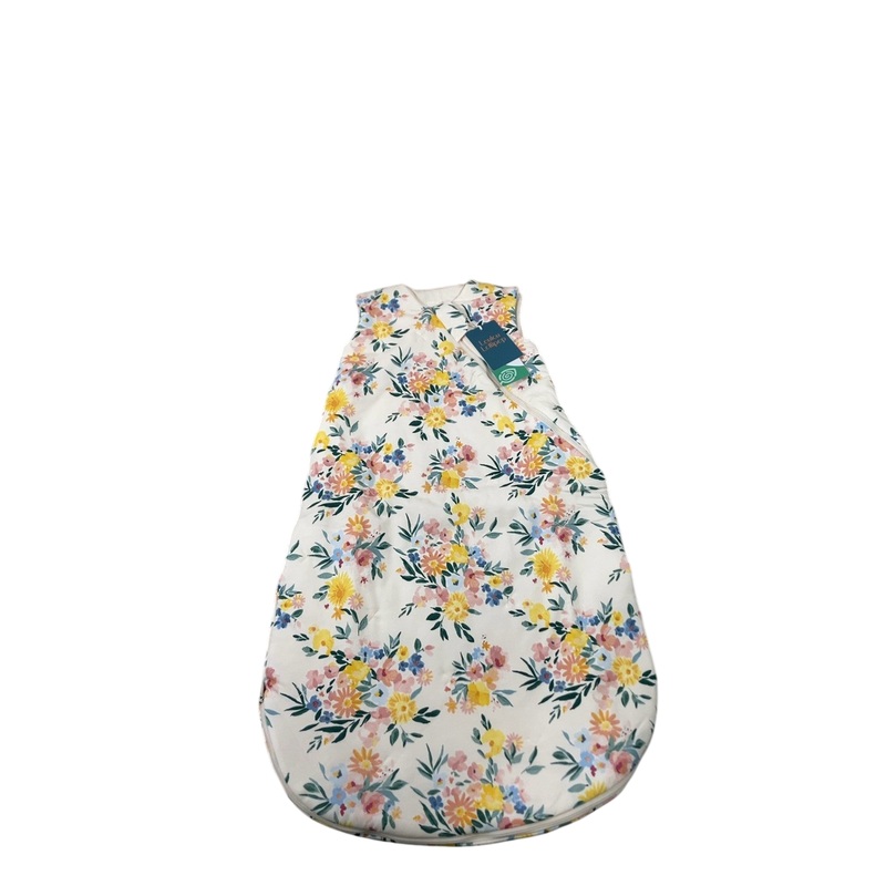 LouLou Lollipop Tencel Sleep Bag, 0-6 Months, Floral Bouquet, 2.5 TOG