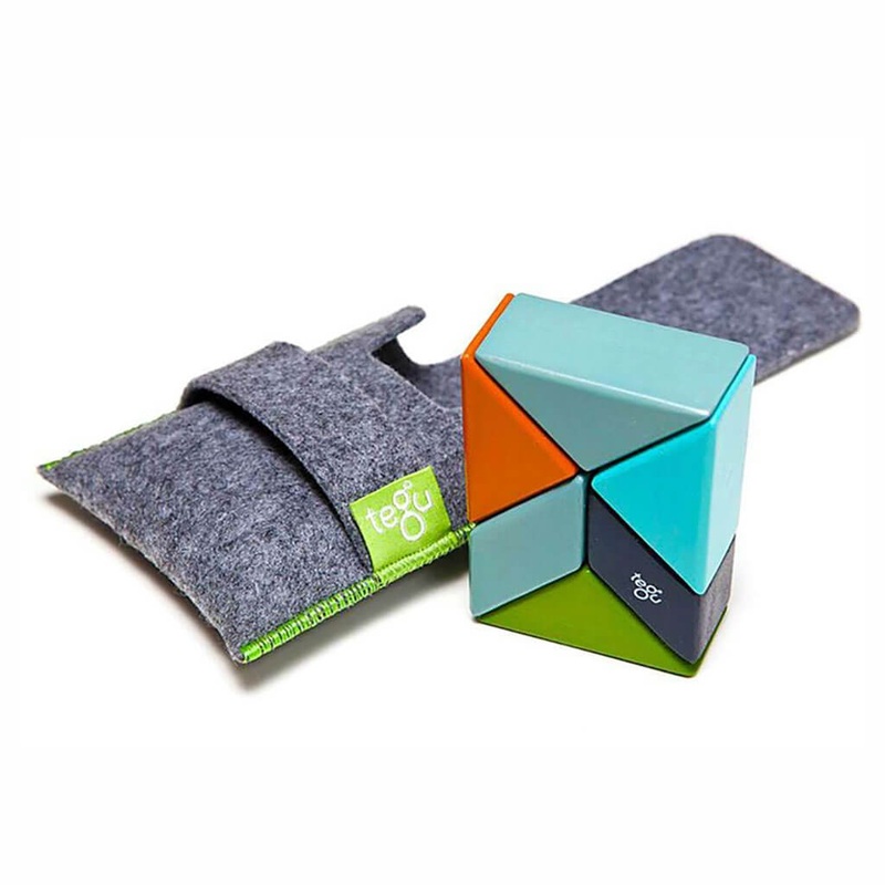 Original Pocket Pouch Magnetic Wooden Blocks