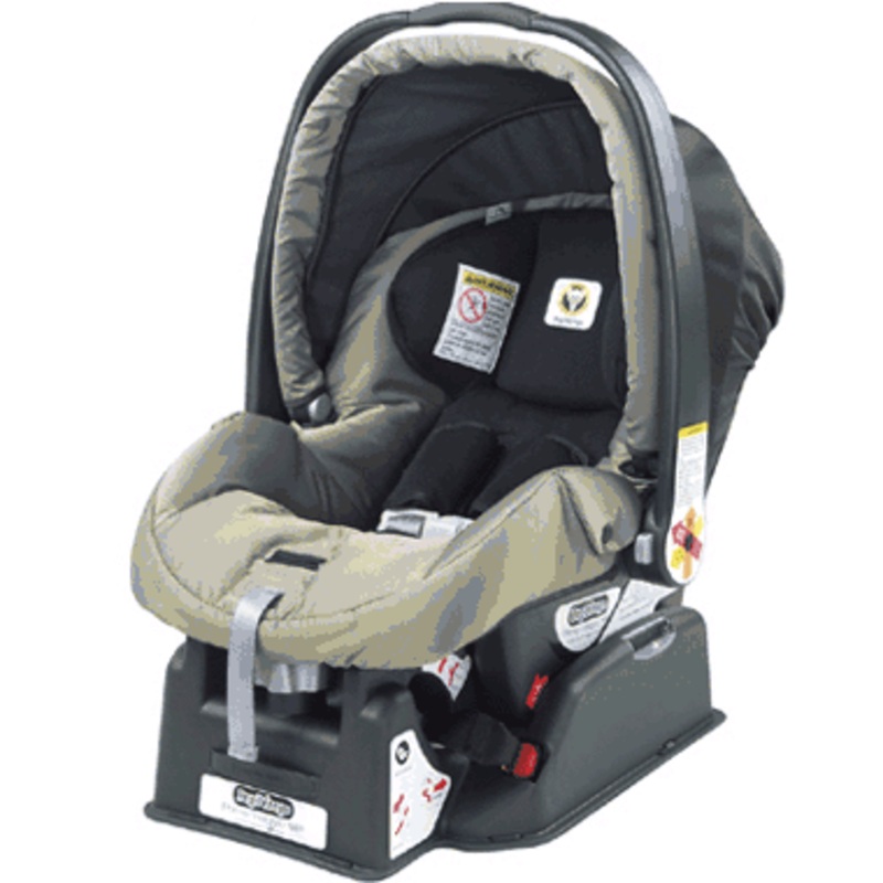 Peg Perego Primo Viaggio SIP Infant Car Seat 2007 Toffee Fabric