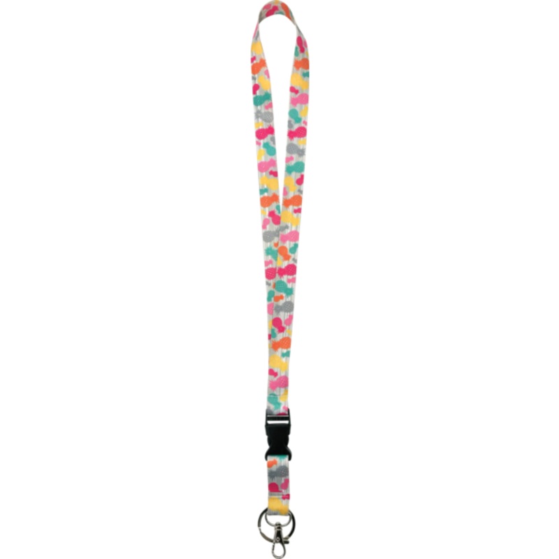 Tropical Punch Pineapples Lanyard