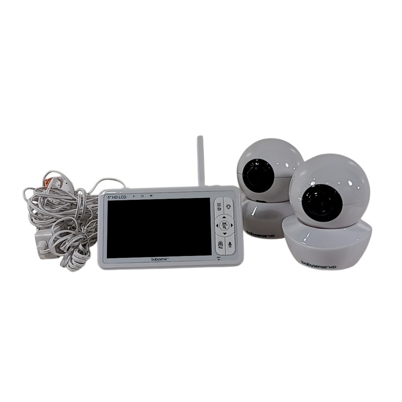 Babysense HD 5″ Split-Screen Video Baby Monitor