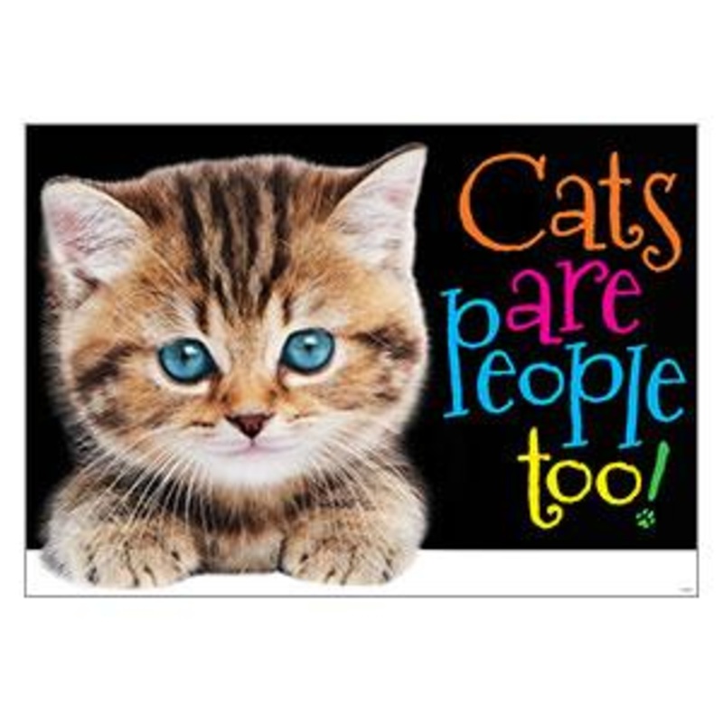 Cats are people too! ARGUS Poster