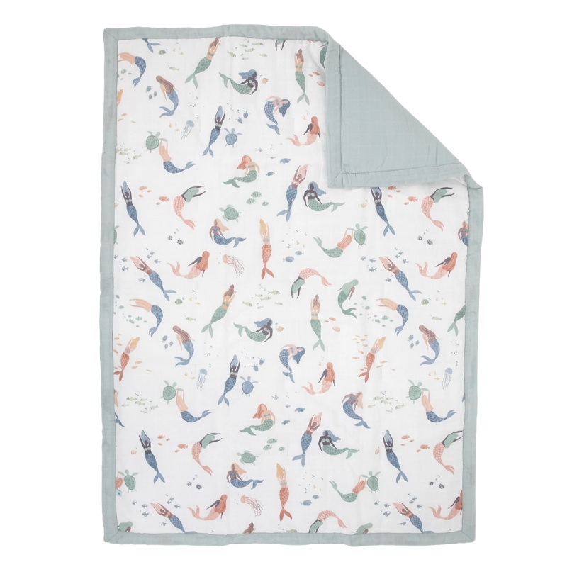 Cotton Muslin Toddler Comforter