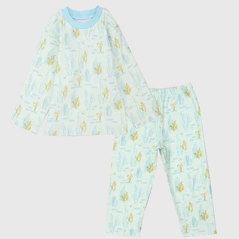 Mint Green Long-Sleeved Pajama