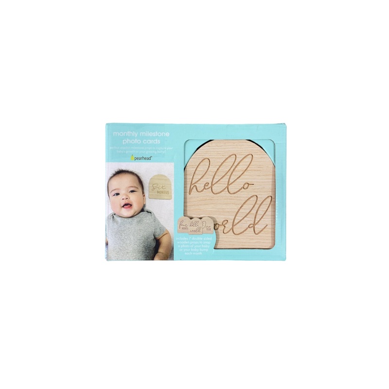 Pearhead Monthly Milestone Photo Cards