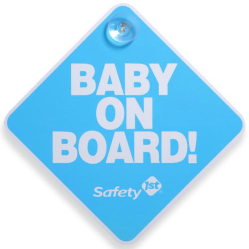 Safety 1st Baby On Board Sign – Blue