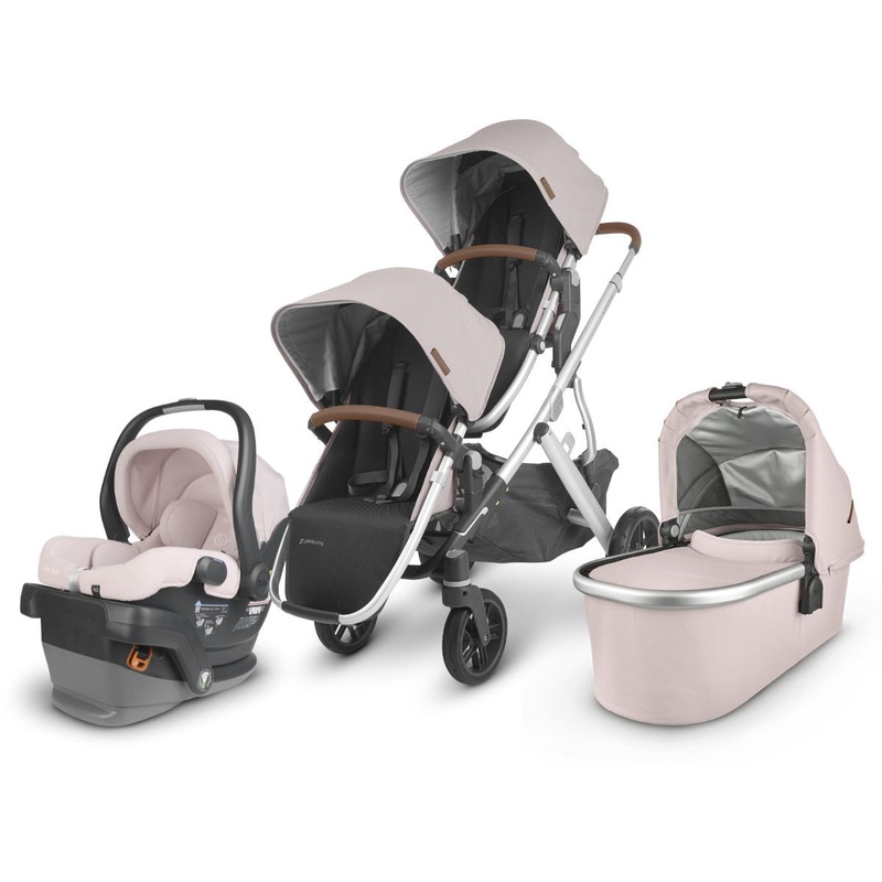 UPPAbaby VISTA V2 Double Stroller + MESA V2 Travel System Bundle – Alice / Alice