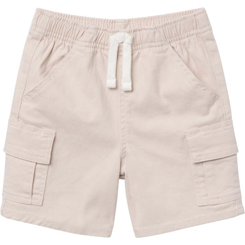 Baby & Toddler Boys Tan Twill Cargo Shorts