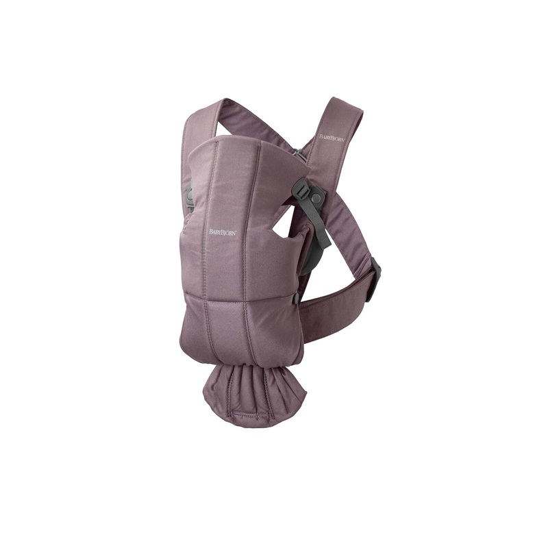 BabyBjorn Baby Carrier Mini, Woven, Dark purple (See Description)