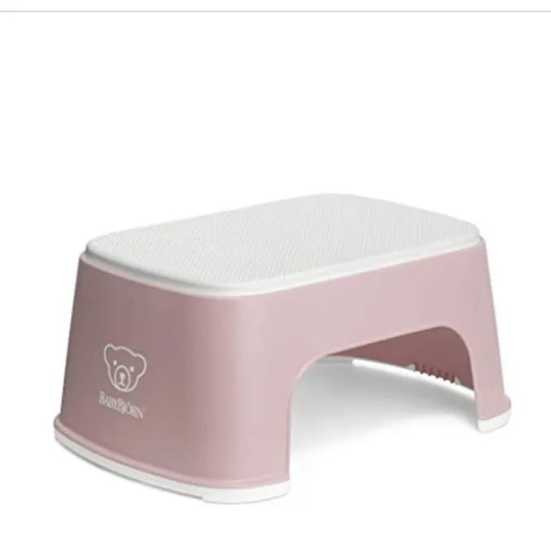 BabyBjrn Step Stool – Powder Pink/White
