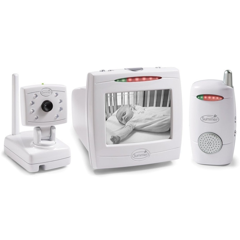 Summer Infant Day & Night Baby Video Monitor Set with 5″ Screen and Extra Audio Unit