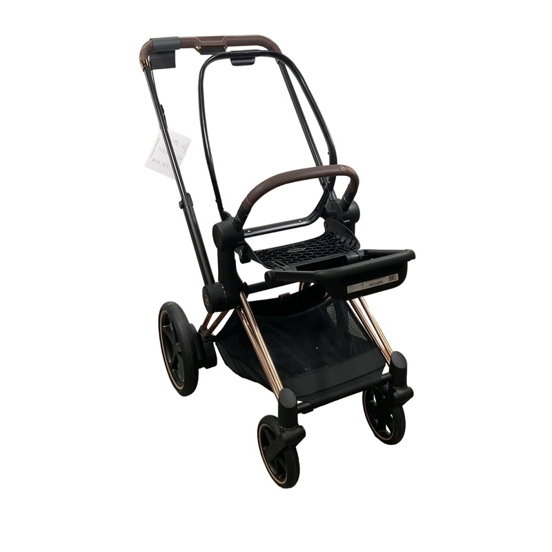 Cybex E-PRIAM Stroller Frame Only, 2019, Rosegold, without Battery