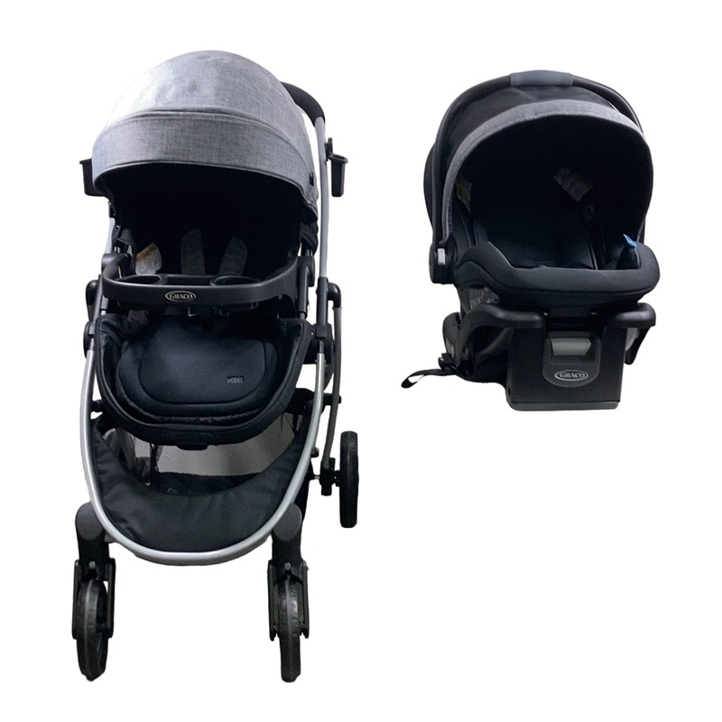 Graco Modes Pramette DLX 3-in-1 Stroller Travel System, 2024, Ellington