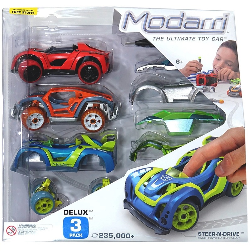 Modarri Steer N Drive Build Your Own Toy Cars Set