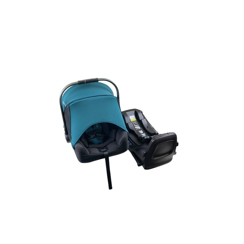 Nuna PIPA rx Infant Car Seat with RELX Base, 2022, Lagoon