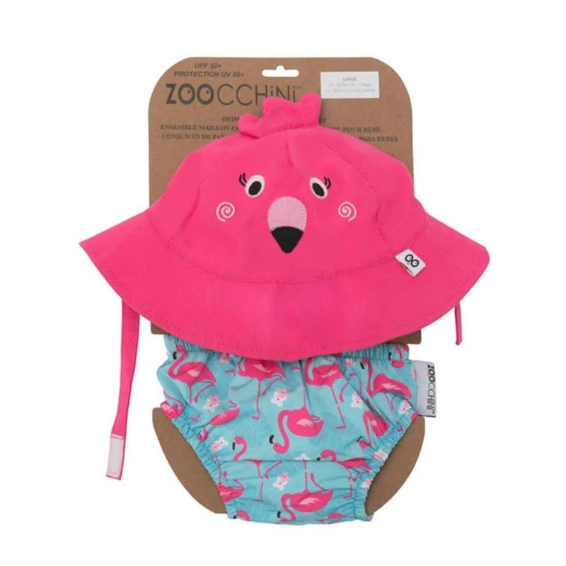 SPF 50+ Baby Swim Diaper and Sun Hat Set