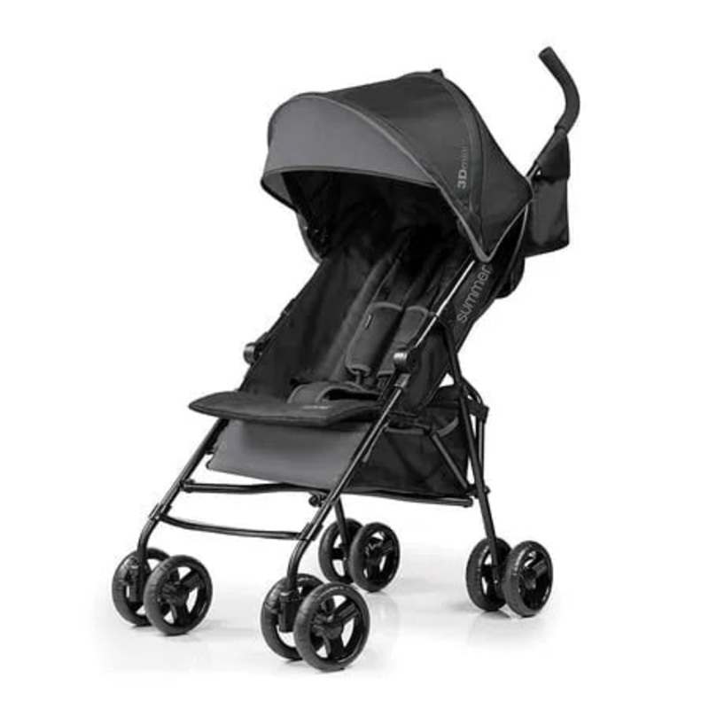 3Dmini Convenience Stroller Blue/Black  Lightweight Infant Stroller