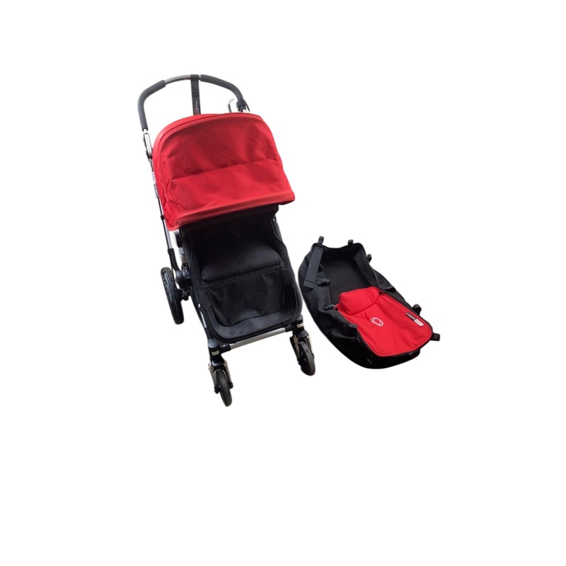 Bugaboo Cameleon3 Stroller, 2015, Black, Red, Aluminum