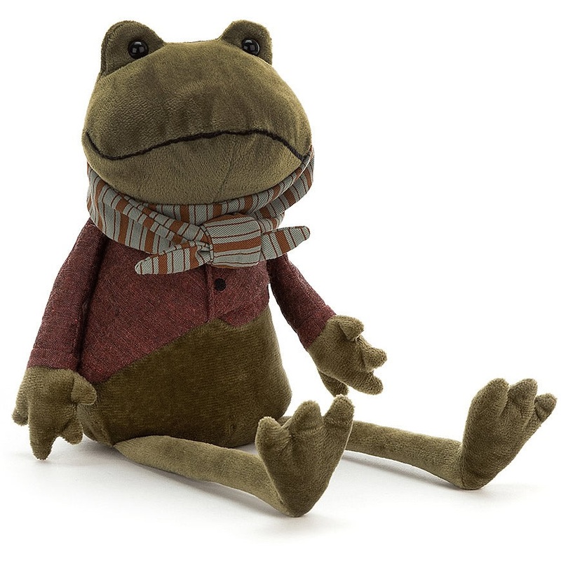 Jellycat Riverside Rambler Frog, 13″