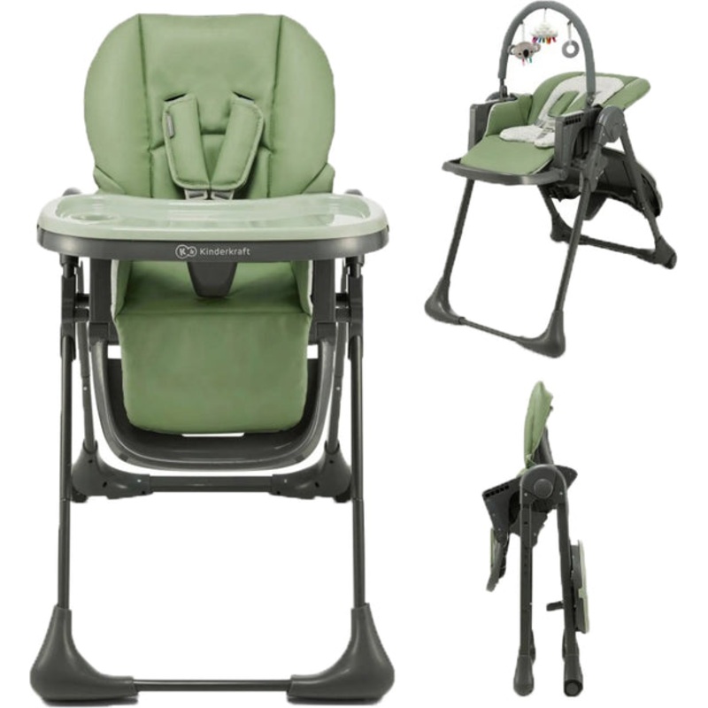 Kinderkraft Tummie High Chair  Green
