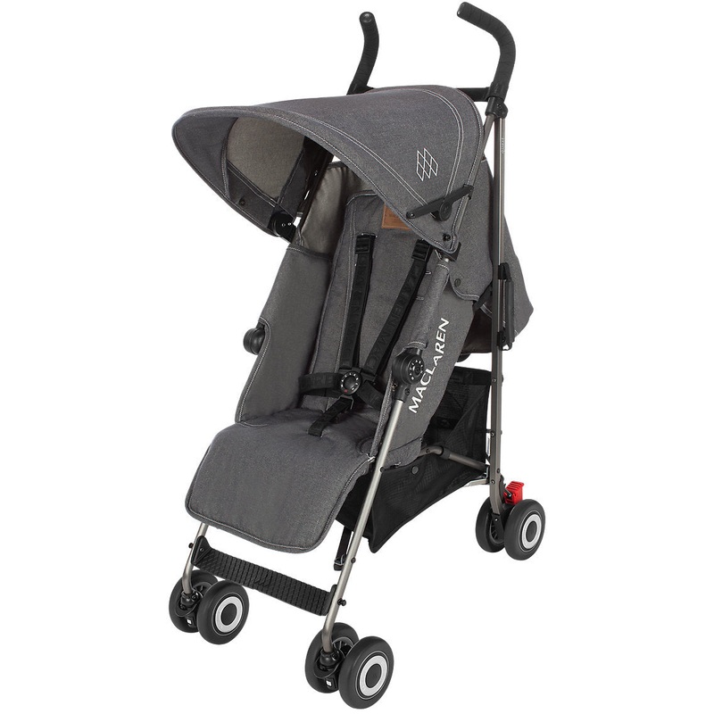 Maclaren 2016/2017 Quest Stroller – Denim Charcoal