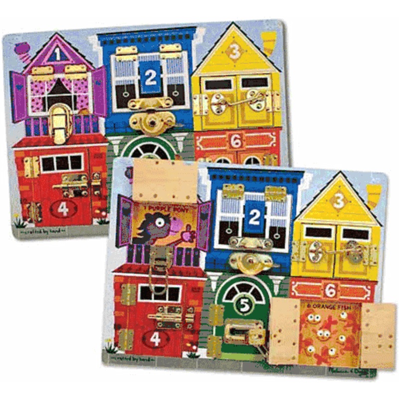 Melissa & Doug Latches Board