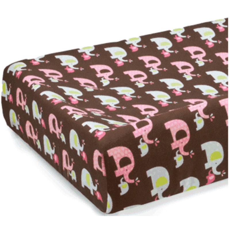 Skip Hop Pink Elephant Changing Pad Cover