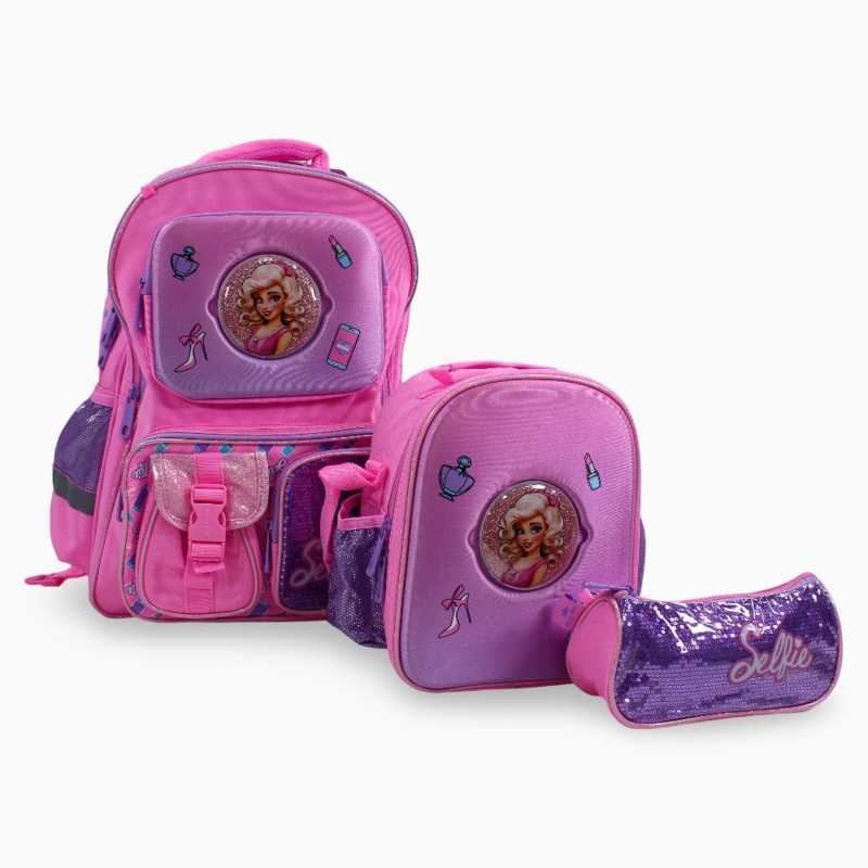 Snow Girl School Set  17 Inches