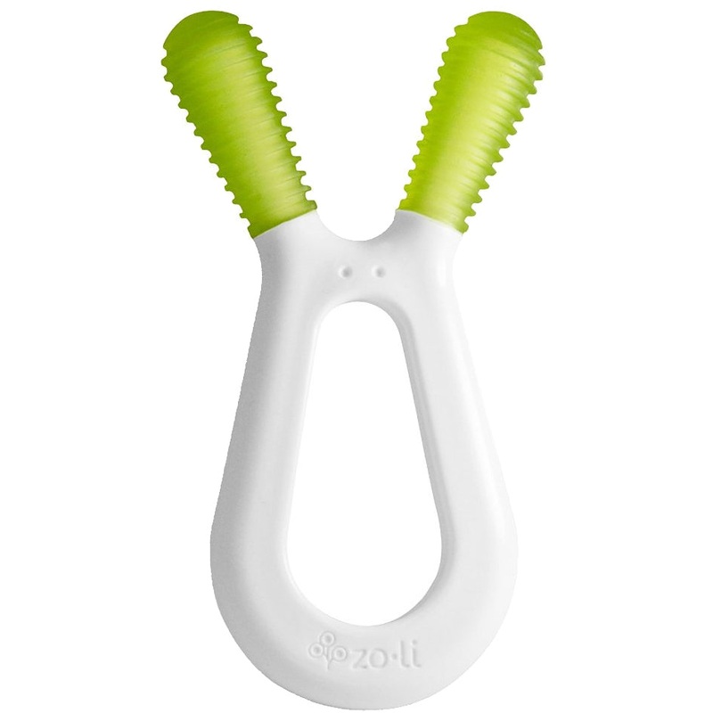 Zoli Bunny Teether – Green