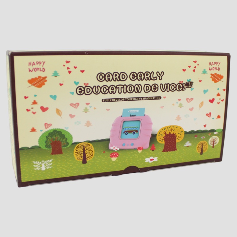 Card Early Education Device  Polish & English Learning Toy for Kids