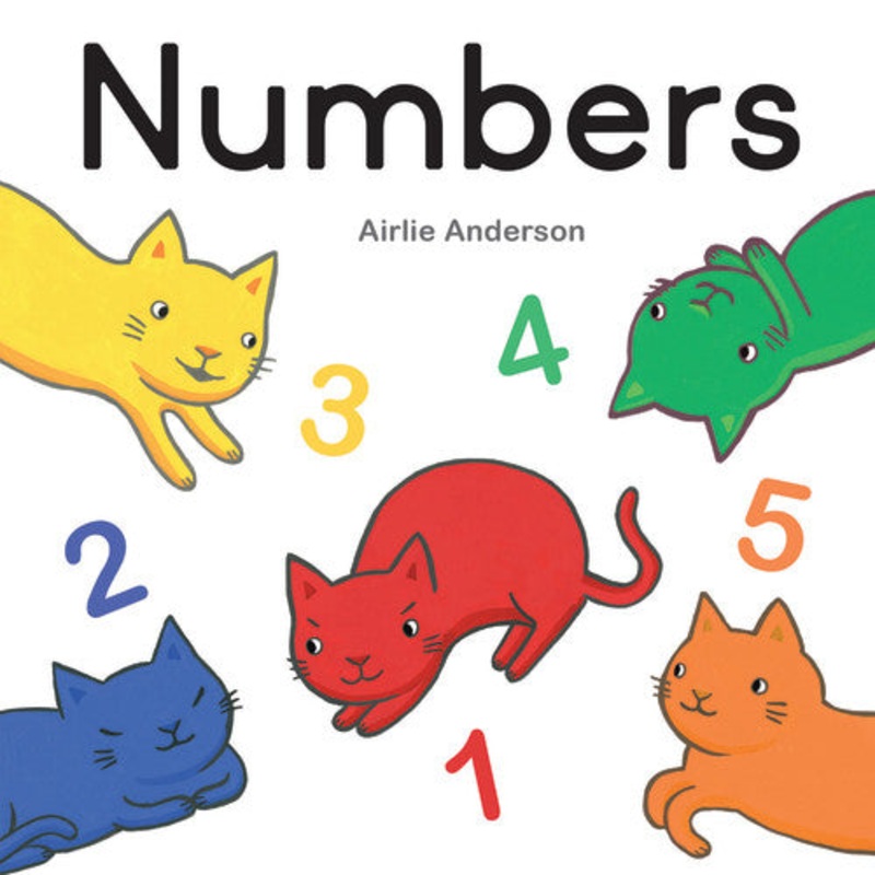 Curious Cats Numbers Board Book