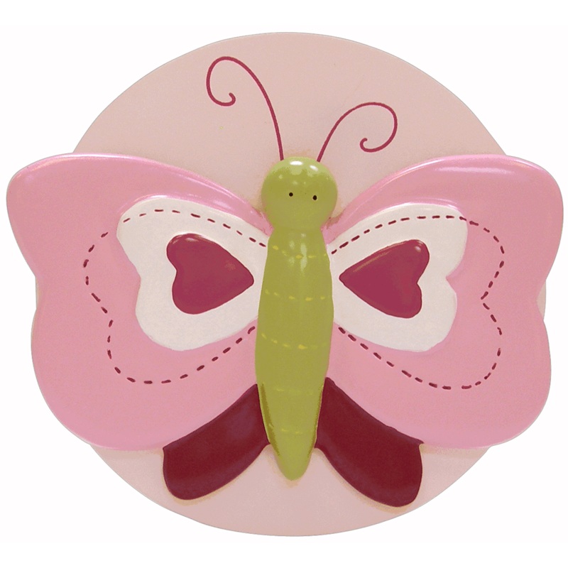 Lambs & Ivy Raspberry Swirl Night Light