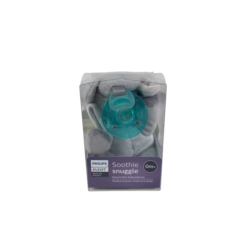 Philips Avent Soothie Snuggle Pacifier Holder, Elephant