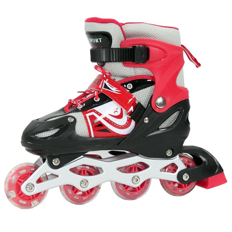 Roller Skates Adjustable Inline Skating Shoes (Size 38-42)