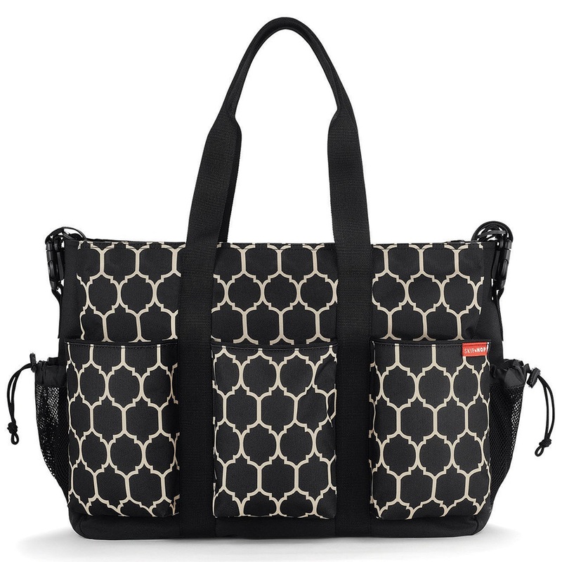 Skip Hop Duo Double Diaper Bag – Onyx Tile